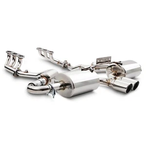 STAINLESS FULL DECAT EXHAUST SYSTEM FOR PORSCHE BOXSTER 986 2.5 2.7 3.2 S 96-04 - Afbeelding 1 van 7