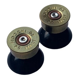 Gold 20 Gauge Shotgun Shell Bullet Thumbsticks JoySticks for Xbox 360 Controller - Picture 1 of 4