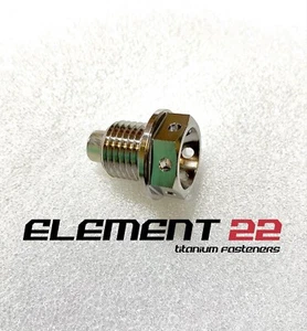 Hona CBR1100XX Blackbird M14X1.5MM Titanium Drain Bolt Sump Bolt Magnetic - Picture 1 of 1