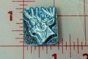 Vintage Craftool Leder Stempel Arbeitswerkzeug USA 1" großes Gestell Hirsch 8341 - Bild 1 von 1