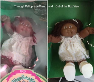 Cabbage Patch Kids Puppe - schwarz "Barby Emogene" in Box 1983-85 ALLE Papiere - Bild 1 von 12
