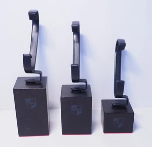 Set of 3 used ORIS watch display stands complete with plinth & watch grip - Picture 1 of 4
