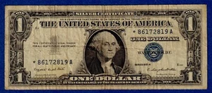 USA 1 Dollar 1957 A P-419a - Star * Replacement Circulated Note *86172819A - Picture 1 of 3