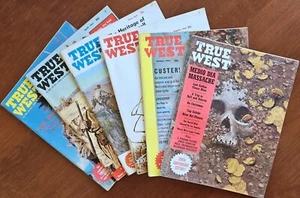 TRUE WEST - all 6 issues 1963 - ‘All True - All Fact - Stories of the Real West’ - Picture 1 of 7