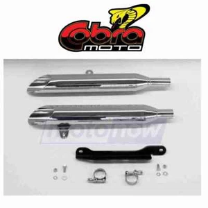 Cobra Boulevard Slip-On for 2008-2014 Yamaha XV1700AS Road Star S - Exhaust vd - Picture 1 of 5