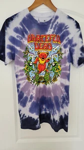 Camiseta Grateful Dead Para Hombre Mediana Ondulación Junction Púrpura Tie Dye Oso Bailarín - Imagen 1 de 6