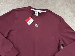 Puma x TMC Every Day Hussle Sweatshirt mit Rundhalsausschnitt burgunderrot Herren Größe Large Nipsey - Bild 1 von 6