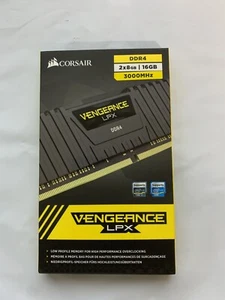 CMK16GX4M2B3000C15 Corsair Vengeance LPX Black 16GB Kit (2 X 8GB) DDR4-3000MHz - Picture 1 of 5
