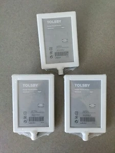3 Ikea Tolsby White Photo Sign Frame 4" x 6" with Stand 2-Sided Plastic Wedding - Picture 1 of 4
