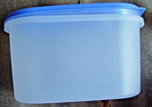 2 Stück Schüttdosen 1,1 Liter, transparent mit Klappdeckeln, Müslispender - Bild 1 von 2