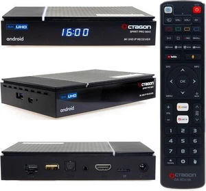 Spirit PRO MAX 8K Android 11 TV Box -4GB RAM & 64GB Flash, TV IP Receiver, UHD - Bild 1 von 8