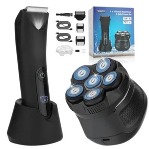 Head Shavers for Bald Men, Body Hair Trimmer for Men Manscape Groin and Ball ... - Bild 1 von 7