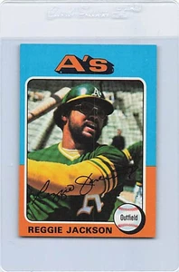 1975 Topps #300 Reggie Jackson Athletics EX/MT *7791 - Picture 1 of 2