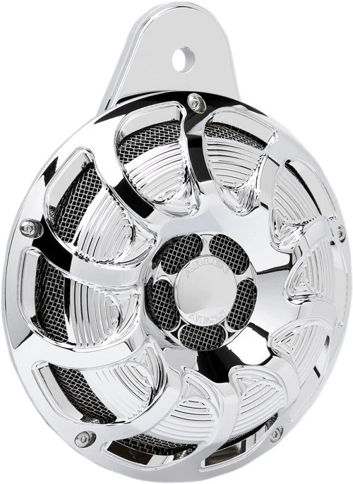 Cubierta de bocina Arlen Ness - Drift - Cromo motocicleta bicicleta de calle 70-257 2107-0289 Foto 1 de 3