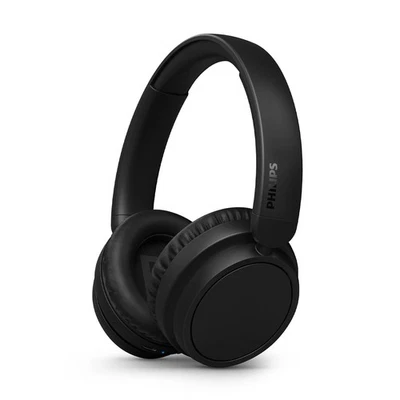 PHILIPS TAH5209BK/00 Lightweight On Ear Wireless Bluetooth Headphones with Passi - Imagen 1 de 4