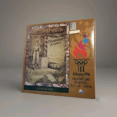 Rompecabezas 2-Atlanta 100 años Juegos Olímpicos 550 piezas Ambos rompecabezas están sellados en caja Foto 1 de 4