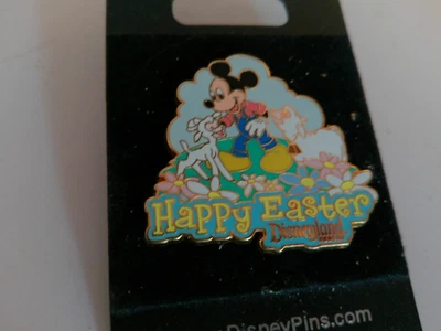 Prendedor Disneyland Happy Easter 2007 - Mickey Mouse cordero oveja Disney Foto 1 de 3