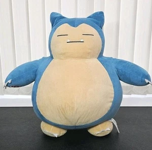 Build A Bear Pokemon Snorlax Plush Soft Toy BAB Workshop 16" - Picture 1 of 15