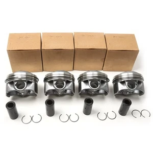06K107065A 4x Pistons &Rings Set Φ23mm 82.5mm Fit For CC Seat A4 A6 A7 TT 1.8T - Picture 1 of 14