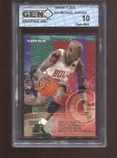 Michael Jordan 1995-96 Fleer #22 MVP HOF Chicago Bulls GEM MINT 10