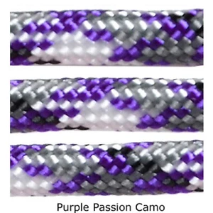 Cuerda de supervivencia para campamento Purple Passion Paracord 100 pies 550 lb 7 hebras - Imagen 1 de 2