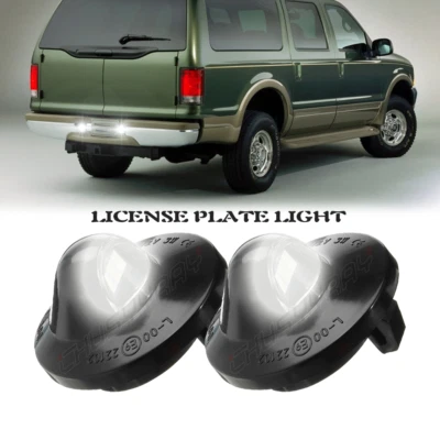 2PCS License Plate Light for Ford Explorer Sport Trac 1991-2010 - Image 1 of 4