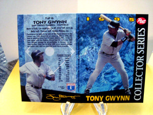 1995 Post Collectors Series TONY GWYNN #7 of 16 baseball card