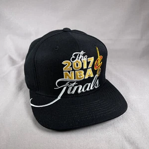 Gorra Adidas de las Finales de la NBA para Hombres Talla Única Negra Gorra Snapback NBA Baloncesto 2017 - Imagen 1 de 12