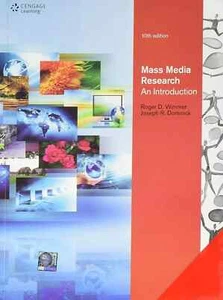 New:Mass Media Research by Roger D. Wimmer 10th INTL ED -FREE SHIP FROM USA - Picture 1 of 3