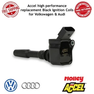 Accel high performance replacement Black Ignition Coils for Volkswagen & Audi - Picture 1 of 10