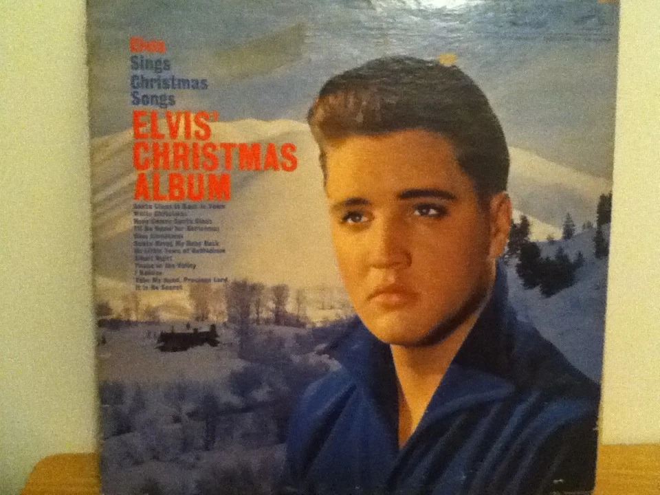 ELVIS  PRESLEY       LP       ELVIS  CHRISTMAS    ALBUM Foto 1 de 4