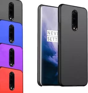 For OnePlus 7 Pro Case- Ultra Slim Hard Case Thin Hybrid Matte Armour Cover - Picture 1 of 13