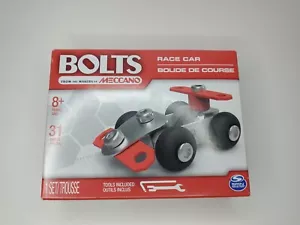 Car Building Kit - Race Car MECCANO Spin Master BOLTS NEW - Picture 1 of 2