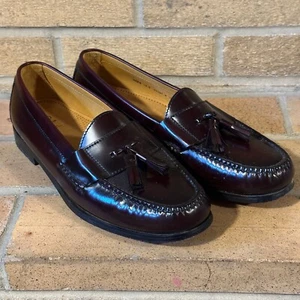 Cole Haan Mens sz 12 D #3507 Cordovan Tassle Loafers - Picture 1 of 11