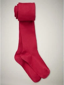 GAP~GIRLS ROMAN HOLIDAY RED RIBBED TIGHTS~XXS XS 2 3 4 5~NWT - Picture 1 of 1