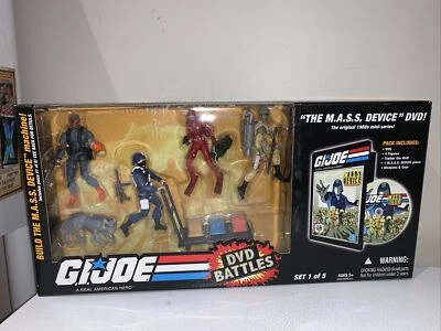 Gi Joe DVD Batallas El Dispositivo Masivo 1 de 5 MISB NUEVO Ojos de Serpiente Baronesa Acosador Foto 1 de 4