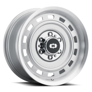 VISION 54 Cheyenne 17X9 8X165.1 Offset -12 Silver Machined Lip (Quantity of 4) - Picture 1 of 2