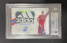 2018-19 Immaculate Superior Swatch Collection Thomas Muller 1/1 Platinum BGS