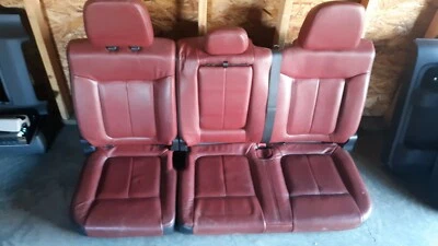 14 Ford F-150 Limited red leather rear seat - Image 1 of 4