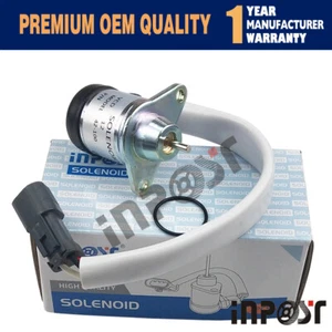12V Fuel Stop Solenoid Valve 42-100 41-9100 for Yanmar Thermo King Engine - Bild 1 von 3