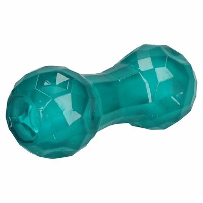 Blue Biosafe Puppy Treat Dispenser Dumbbell Dog Puppy Toy - Image 1 of 3