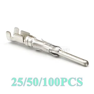 TE AMP Automotriz Cableado Eléctrico Crimpado Macho Enchufe Pin Terminales Contacto - Imagen 1 de 3