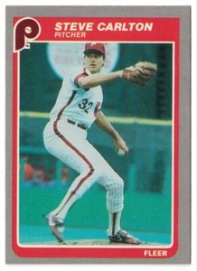 1985 Fleer #246 Steve Carlton Philadelphia Phillies NM-MT