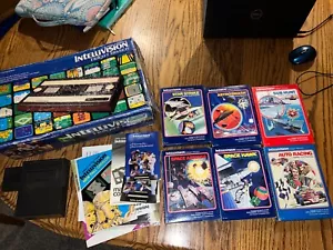 Mattel Intellivision Console Bundle With 6 Games -- NON WORKING **READ** - Picture 1 of 13