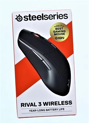 Steelseries Rival 3 Wireless Gaming Mouse - Image 1 of 3