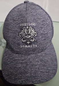 vintage ahead performance WHISTLING STRAITS blue gray heather strapback cap - Picture 1 of 4