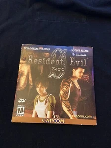 Resident Evil Zero 0 (GameCube, 2002) Non-Interactive DEMO DVD Not For Resale - Picture 1 of 4