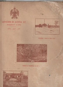 calendario 1937 lanceri di aosta neghelli - Picture 1 of 1