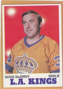 1970-71 TOPPS HOCKEY DENIS DEJORDY #31 KINGS VGEX/EX *A9536
