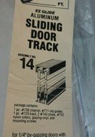 Aluminum Sliding Glass Door Assembly #14 (14-A-3) by EPCO 3' Feet Sealed Package